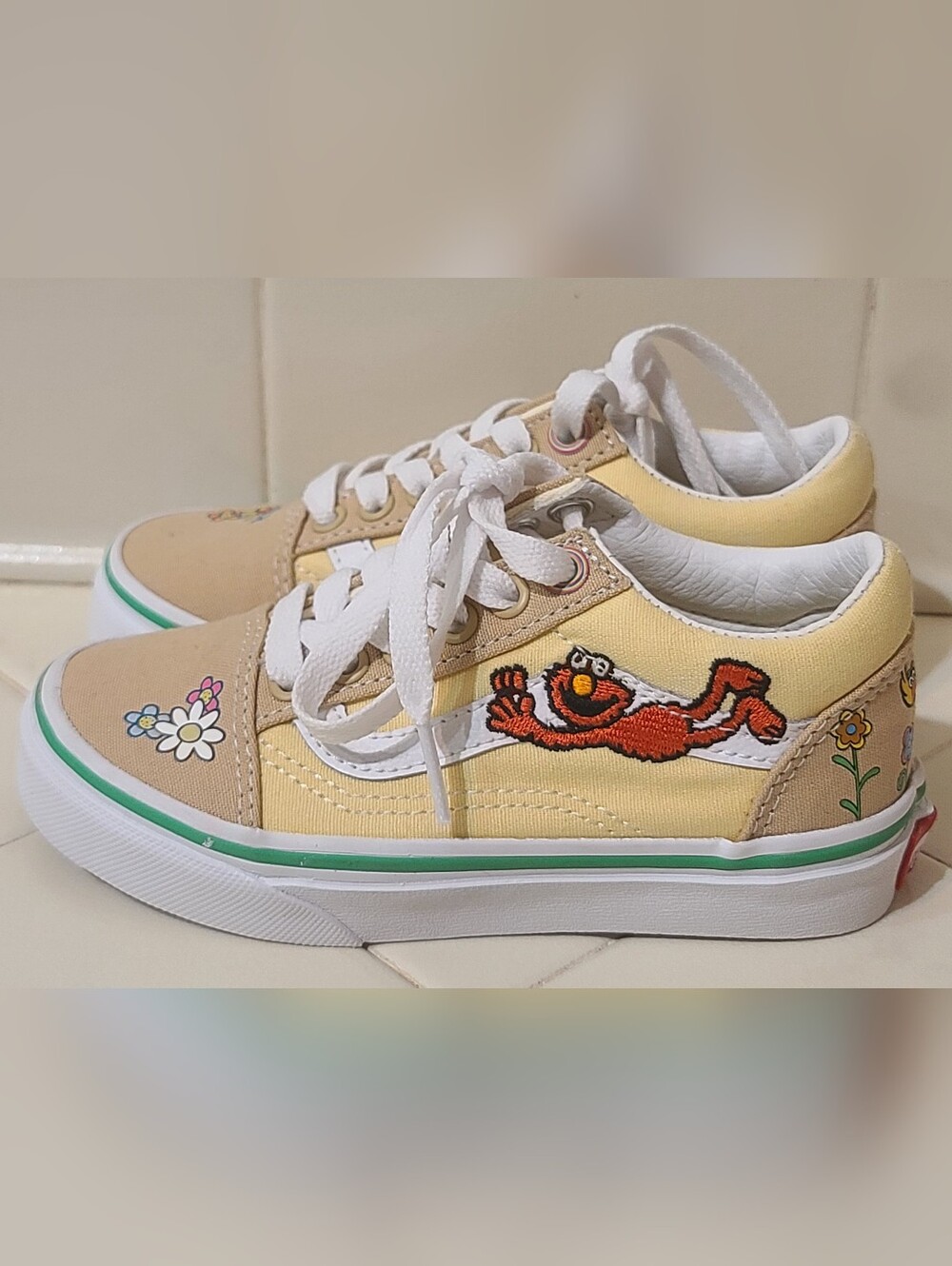 Sesame Street x Vans Old Skool Kids 'Elmo' PS Size 11C
